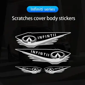 Car Body Decal Stickers Styling Emblem Accessories For Infiniti QX50 QX60 Q70L QX70 QX55 Q50 FX35 Q30 G37 JX35 G35 Q60 QX80 QX30 ESQ G25 G37 FX37 FX50 EX35 EX25 EX37