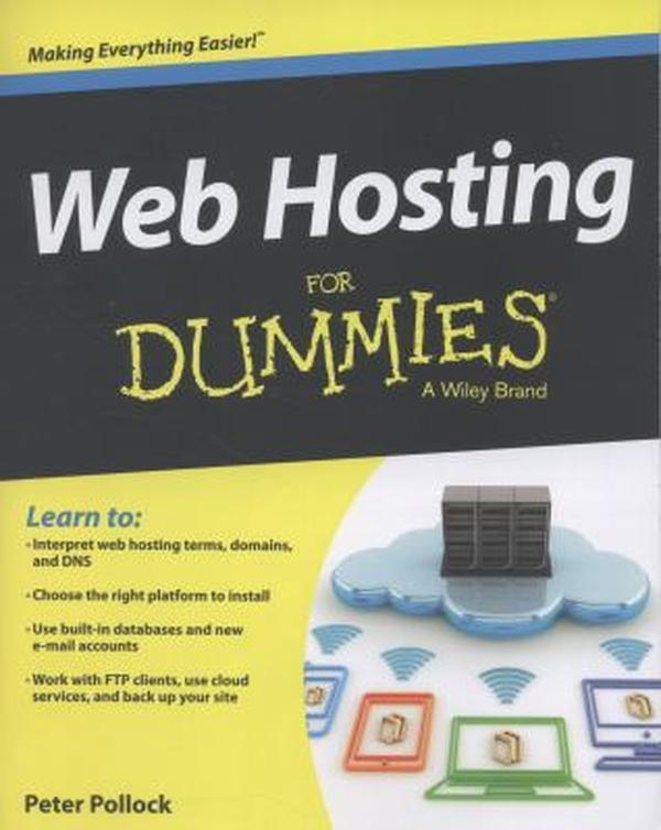 USED-Web Hosting For Dummies by Peter Pollock (Paperback)