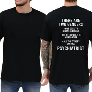 There Are Two Gndrs T-shirt, Unisex Graphic Tees, Funny Shirts, Casual Wear