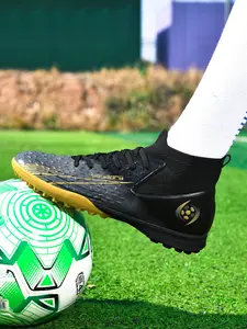 Men and Women Football Cleats, Platform Baseball Cleats, Indoor Training Shoes, Synthetic Lawn Soccer Shoes, All Ages