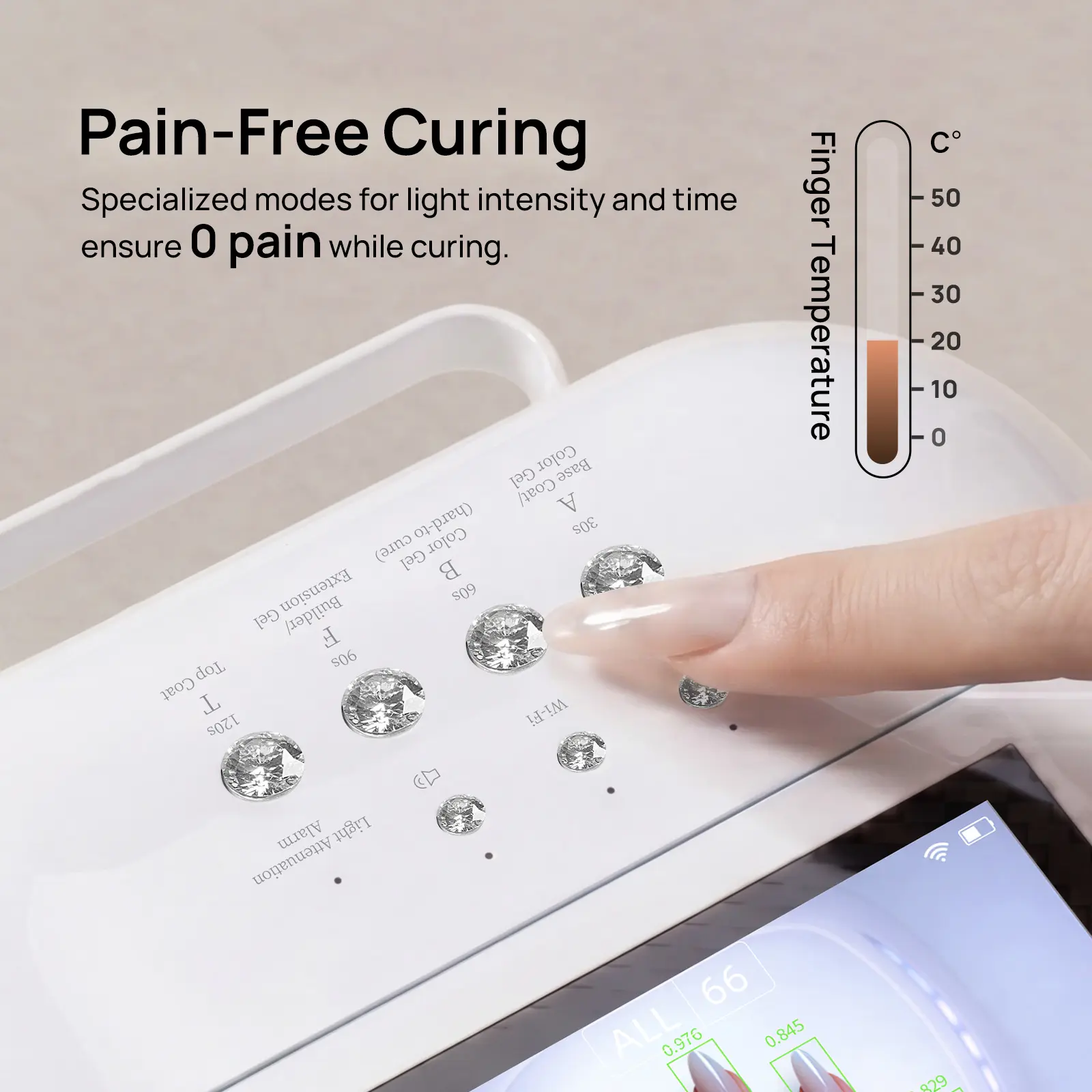 O Nail AI LED Nail Lamp and Professional Nail Drill Set O Nail AI LED Nail Lamp and Professional Nail Drill Set
