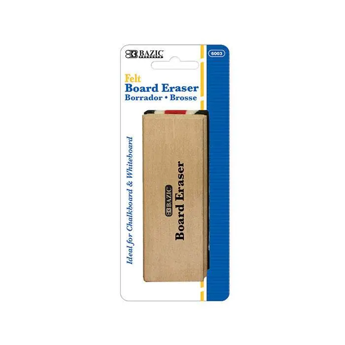 BAZIC Felt Chalkboard/Whiteboard Eraser BAZIC Felt Chalkboard/Whiteboard Eraser