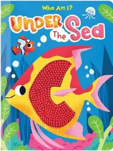 USED-Under the Sea - Silicone Touch and Feel Board Book - Sensory Board Book (Touch & Feel Sensory Board Books for Baby & Toddler Time) by Little Hippo Books (Unknown)