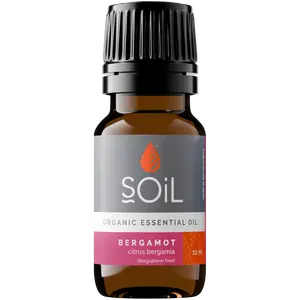 Organic Bergamot Essential Oil (Citrus Bergamia) 10ml