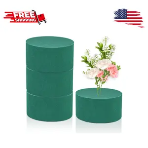 Round Floral Foam 4.5'' Flower Foams 4Pcs