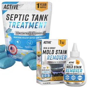 ACTIVE Mold Stain Remover & Septic Tank Treatment Pods Bundle