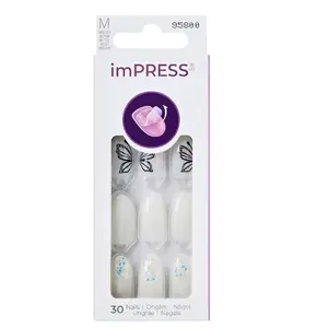 Press-On Manicure Fake Nails, Too Sweet, 30 Count