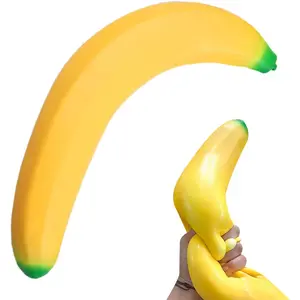 18In Giant Banana Squishy, 2026 New Jumbo Bannana Squishy Squeeze Toy, Slow Rising Soft Squishys Bananas Toys for Stress Relief