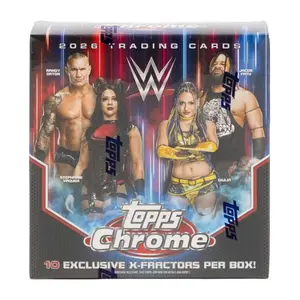 2026 Topps Chrome WWE Wrestling Mega Box