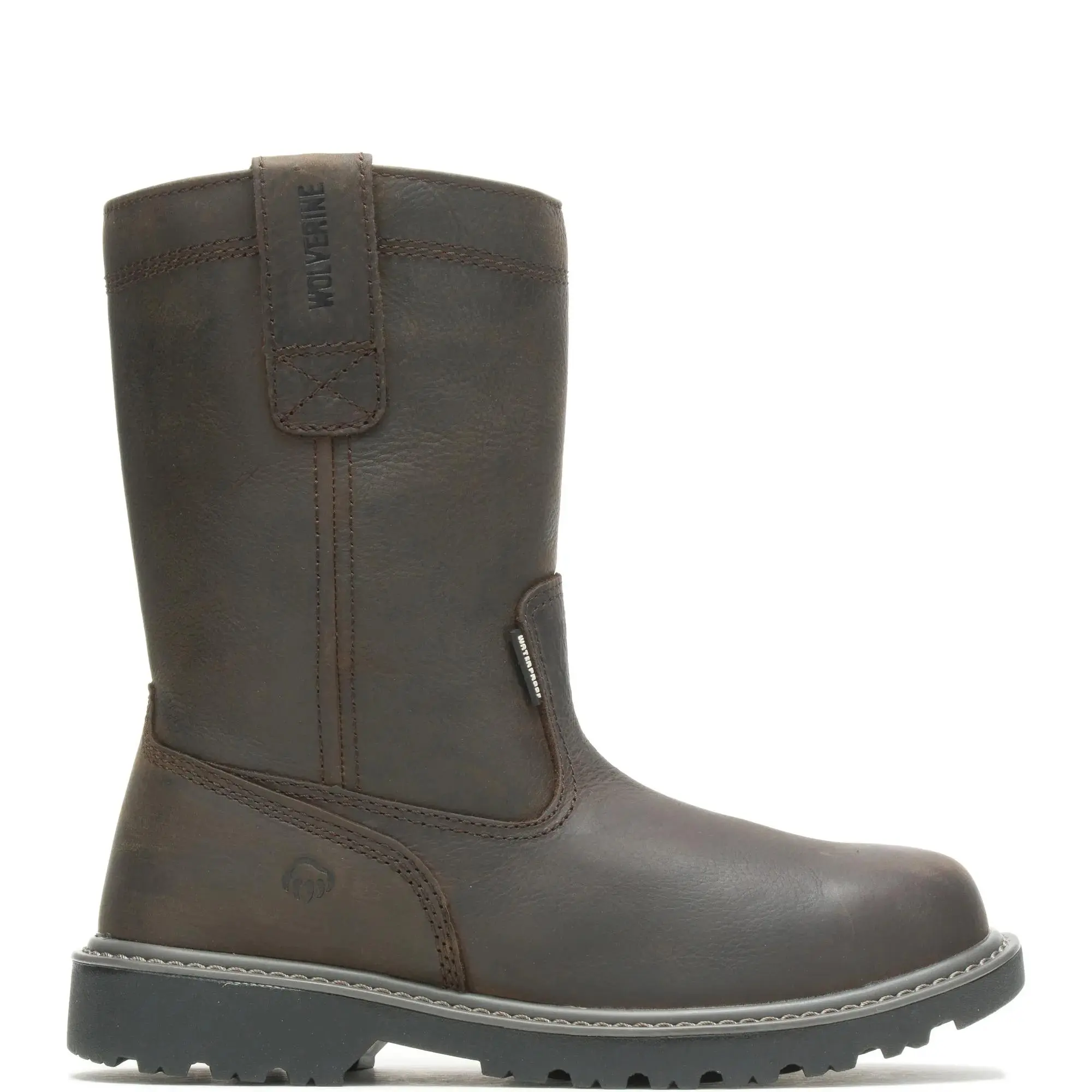 Wolverine Men's Floorhand Waterproof Steel-Toe 10" Wellington
