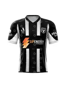 25-26 Australia A-League Macarthur FC Home Football Jersey 3D Printed Autumn Breathable Comfortable Quick-Drying Men's T-Shirt