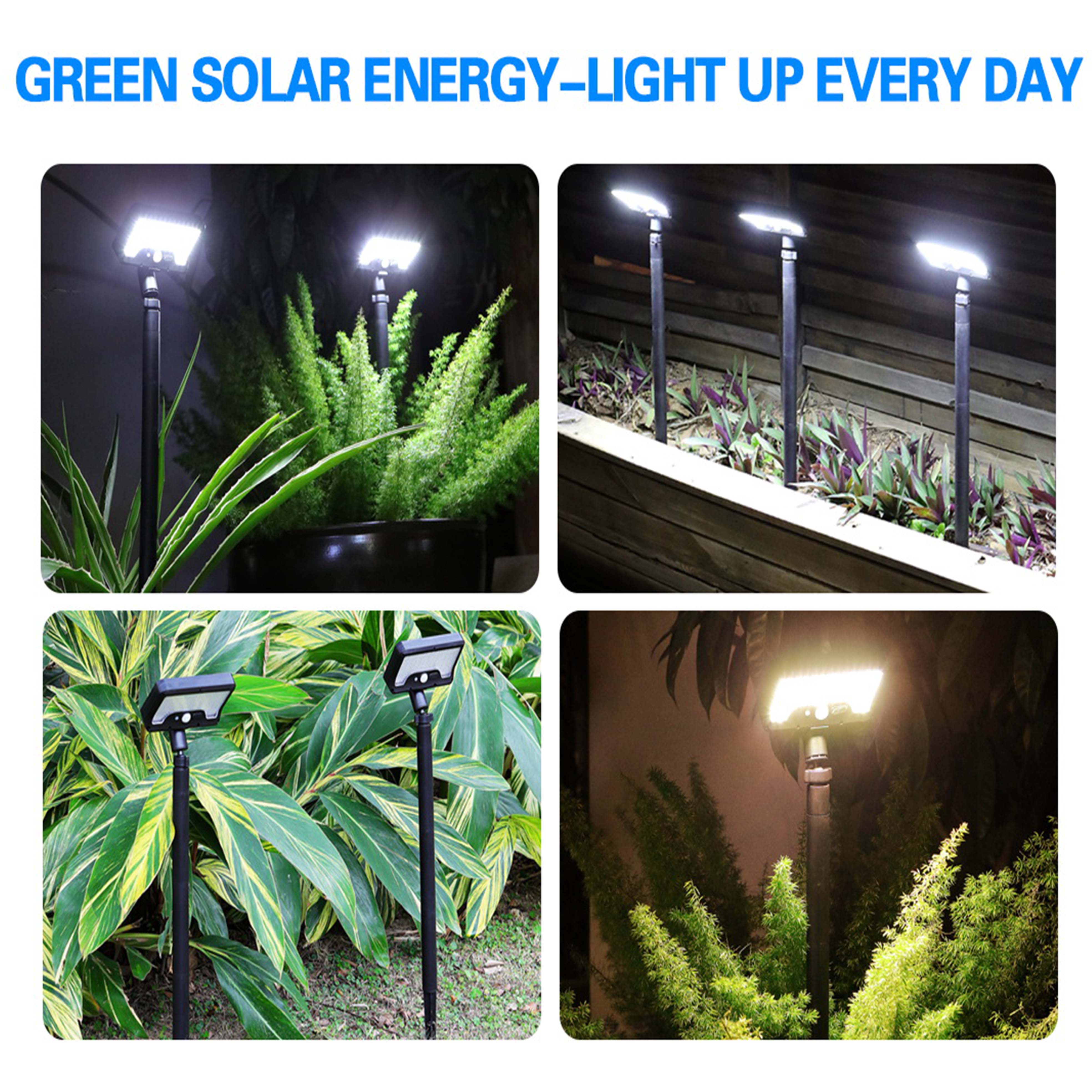 Outdoor Solar Lawn Lights, Illuminate Trees, Suitable for Villas and Gardens, No Remote Control Needed, Long Lifespan LED Bulbs