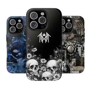 Sleep Token Band 3 style Phone Case, Case for iPhone 16 15 14 13 12 11 X, Samsung S25 S24 S23 S22 S21, Tough Phone Case, Gift for fan