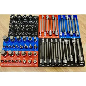Quinn Master Bit Socket Organizer – Fits Harbor Freight 87pc Set #70347 |  - No Tools Included!