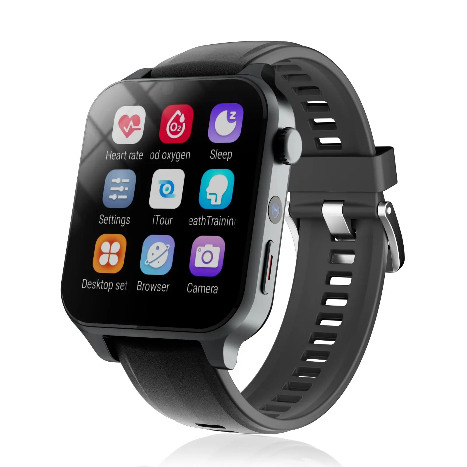 iTourTranslator AI Translator Smart Watch, Real Time Language Translator 127 Languages, Offline Translation Device for Men Women, Fitness Tracker Smartwatch with HR, Sleep Monitor, 9 Sport Modes