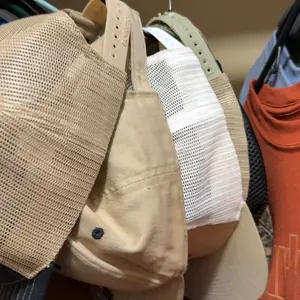 2 New Hat Hangers, Single Hook Holds Up to 8 Hats, Dorm Closet Built-In Baseball Cap Holder, Multi-Functional No-Trace Display Rack, Hanging, Hat Hooks Storage