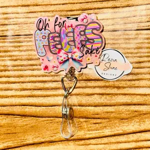 Oh For Peeps Sake Easter Badge Reel