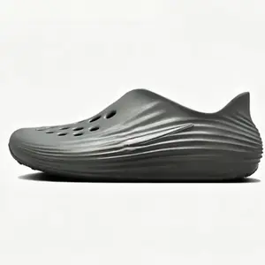 Comfy Wave-Pattern Slip-On Clogs | Breathable Hollow-Out Design | Lightweight Non-Slip Casual Shoes for Everyday Wear & Outdoor Activities | All-Season Soft Footwear for Men & Women
