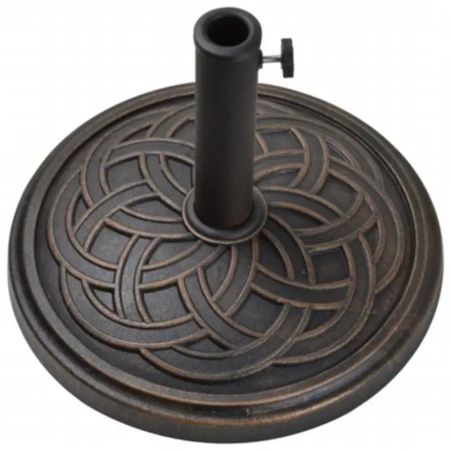 12Kg Gaelen Umbrella Base - Antique Bronze