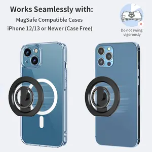 Stand for phone Magnetic Phone Ring Holder Foldable Phone Ring Holder Multifunctional Car Desktop Magnetic Phone Holder Portable Smartphone magnetic phone holder