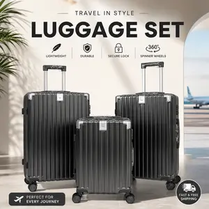 GMZGZN Family Activity Outdoor Cup Holder Suitcase 3 Piece Set, TSA lock 20/24/28 inch luggage, thickened anti-drop wear-resistant, equipped with USB charging port