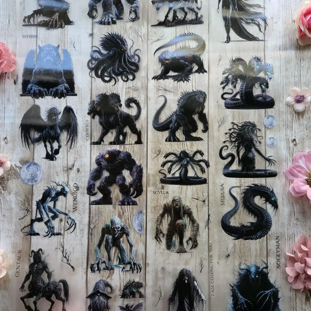 Mythical creatures Precut PET Tape- Reggie