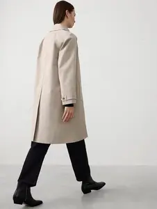 Twill Mac Coat, Pewter Gray, Regular