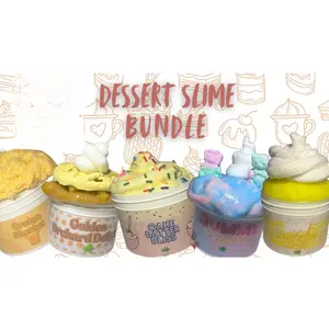 Dessert Slime Bundle - 5 Different Slime Textures - ZeeSlimez