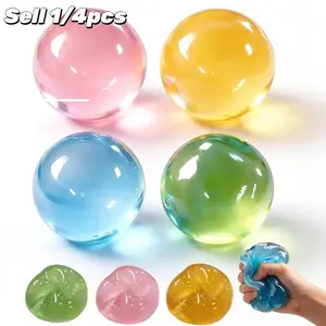 Coconut Oil Handmade Squeeze Ball - Slow Rising Squishy, Stress Relief Fidget Toy, Non-Sticky, Easy to Clean, Improves Focus