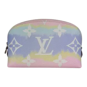 Pre-owned Louis Vuitton Canvas toiletry bags Escale Dome Cosmetic Bag