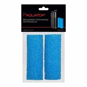 AQUATOP 2-Pack Replacement Filter Sponge for SPNANO-UV Submersible Filter (SPNANOUV-RFS)