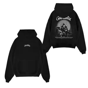 Alejandro Casual Soft Cotton Pullover Hoodie  2 Sides For Women And Men