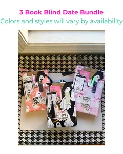 3 Book Blind Date Bundle with Accessories & Drink Option Choose Genres or Surprise Picks for Book Lovers