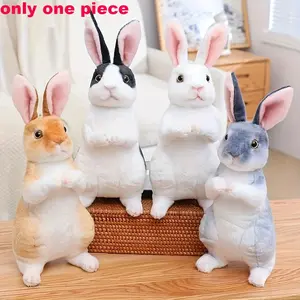 Cute Rabbit Plush Toy, Colors, Soft Stuffed Animal, Perfect Birthday Gift & Easter Decoration
