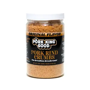 Pork King Good Pork Rind Crumbs Original Flavor