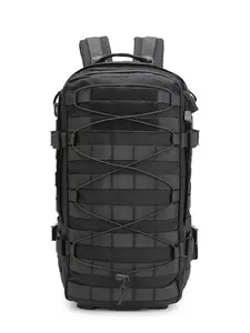 Hot Hiking Backpack, Waterproof Camping Essentials Bag with Rain Cover, 45 Liter Lightweight Backpacking Back Pack Canvas Floral