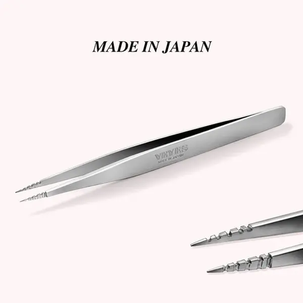 VEYELASH JP-Artisan Slash Tweezer, Professional Makeup Tool for Lash Application