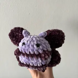 Handmade crochet butterfly
