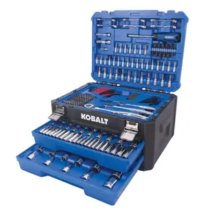 Kobalt 302 -Piece Metric and standard (SAE) Mechanics Tool Set with Hard Case