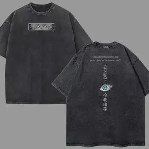 Embroidered Anime Shirt: Sorcery Battle, Limitless Cursed Technique Design, Gifts for JJK Lovers