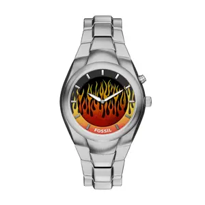 Fossil Men's Y2K Big Tic 40MM Stainless Steel Watch