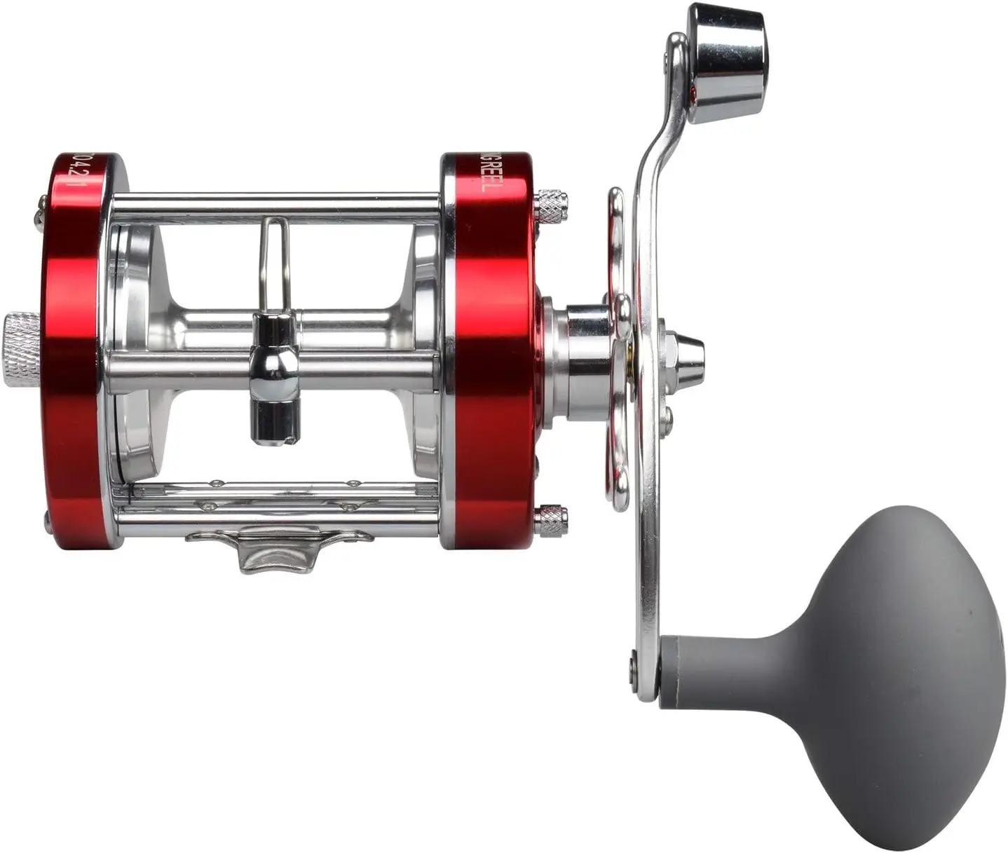 KastKing Rover Round Baitcasting Fishing Reel, Perfect Conventional Reel for Catfish, Salmon/Steelhead, Striper Bass and Inshore Saltwater Fishing Reel, Reinforced Metal Body