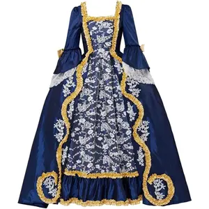 Queen Marie Antoinette Dress Women's Rococo Ball Gown 18th Century Victorian Dress Costume