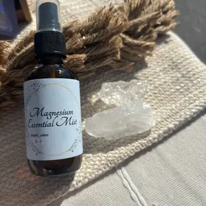 Crystal &Calm Wellness Bundle- Alum Crystal Stone Deodorant & Magnesium Mist