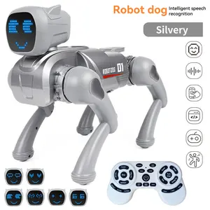 Smart Remote Control Robot Dog Toy for Kids 6+ | Voice Control, 30+ Actions, Turn Over Flip, STEM APP Programming, Rechargeable Interactive Birthday Ghristmas Gift (iOS & Android Compatible)