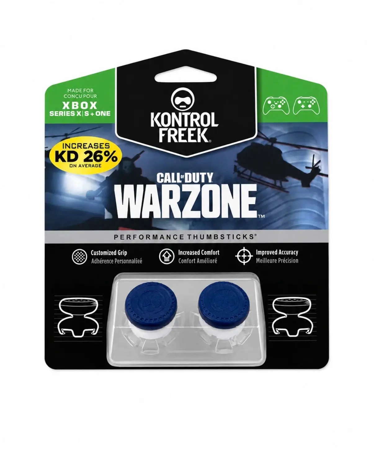 Antislip Thumb Grips Stick Pair Pack for Call of Duty: Warzone Adults - Console Accessories Compatible with PS4, PS5 Accessories, Xbox Controllers