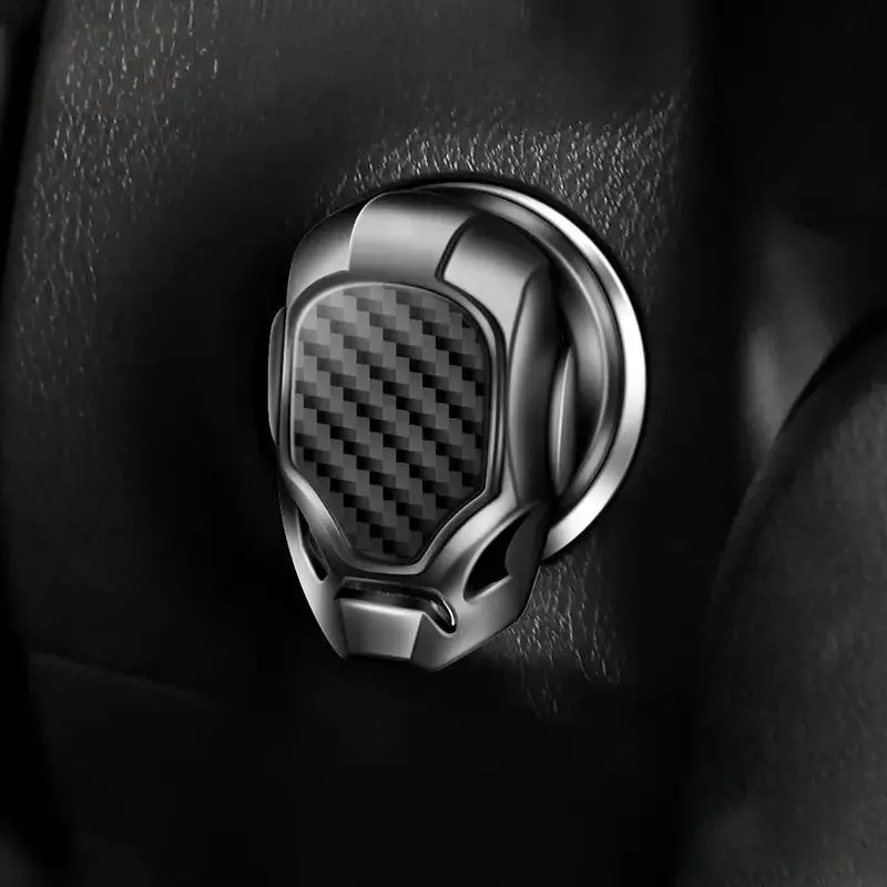3D Metal Engine Ignition Start Stop Push Button Sticker, Sticker For Cars, One Button Ignition Key Decorative Switch Button Cover, Car Decorations Interior, Automotive Decoration, Car Interior Accessories, Car Accessory
