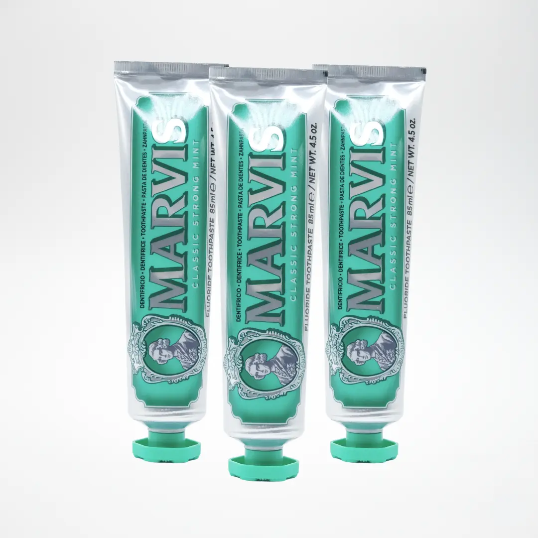Marvis - Classic Strong Mint Toothpaste (3x3oz) Oral Marvis - Classic Strong Mint Toothpaste (3x3oz) Oral