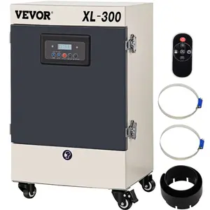 VEVOR Solder Fume Extractor, 330W 270 CFM Smoke Absorber, 6-Stage Filters 5 Speeds with Wireless Remote Control for Soldering, Laser Engraving and DIY Welding