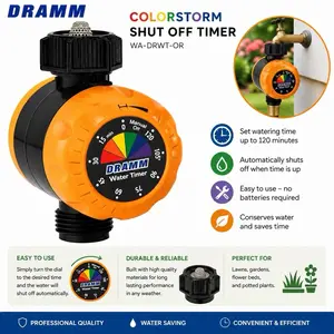 Garden Hose Water Timer – Automatic Shut Off Irrigation Timer (Up to 120 Minutes)